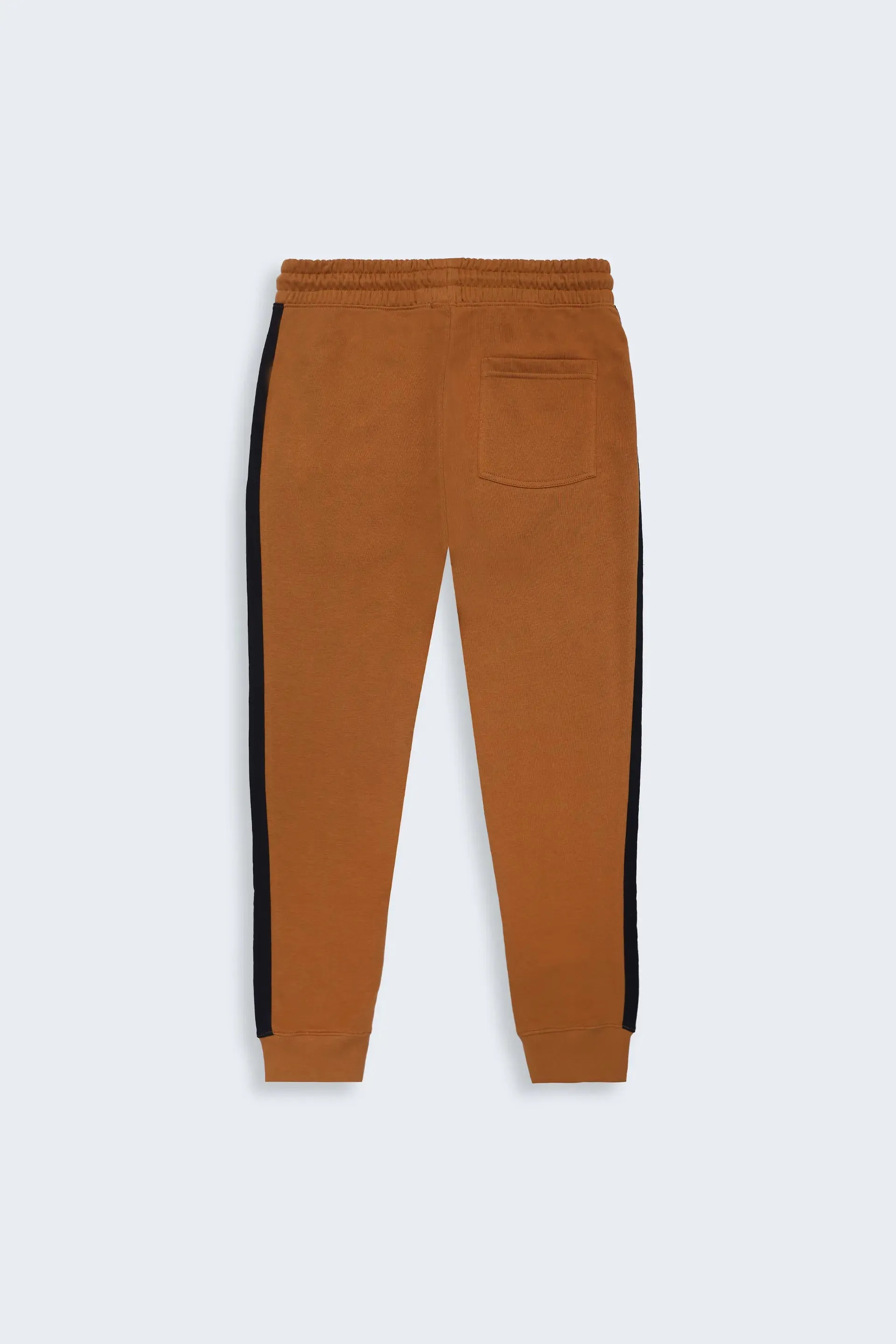 Contrast Panel Slim Fit Jogger Pants