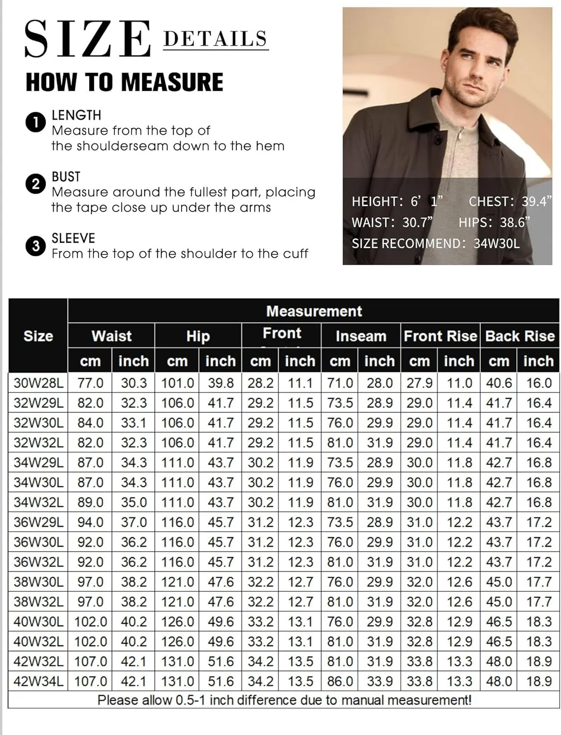 COOFANDY Men Classic Fit Dress Pant Casual Flat Front Pant Expandable Waist Suit Pant