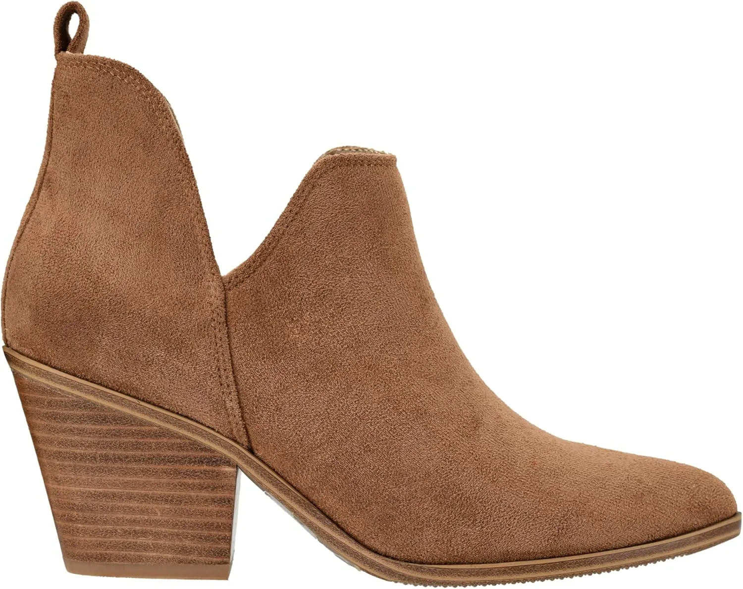 Corkys Footwear Sassy Pants 2.75-inch Stacked Heel Booties, Memory Foam Insoles, Easy Slip-On, Stylish, Comfortable Footwear for Fall