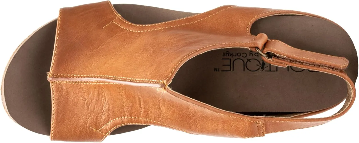 Corkys Footwear Womens Carley Wedges, Featuring Corkys EVA Foam Cushioned Insoles, A 2.5 Inch Heel, Lightweight For All Day Wear, And Hook And Loop Closure