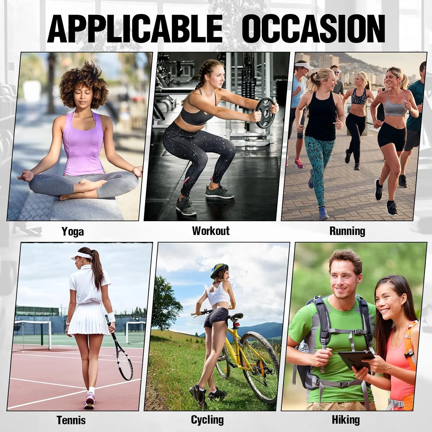 Coume 5 Pack Women's Compression Shirts Short Sleeve Workout Tops Dry Fit Crew Neck Athletic T Shirts Yoga Running Tight Tee