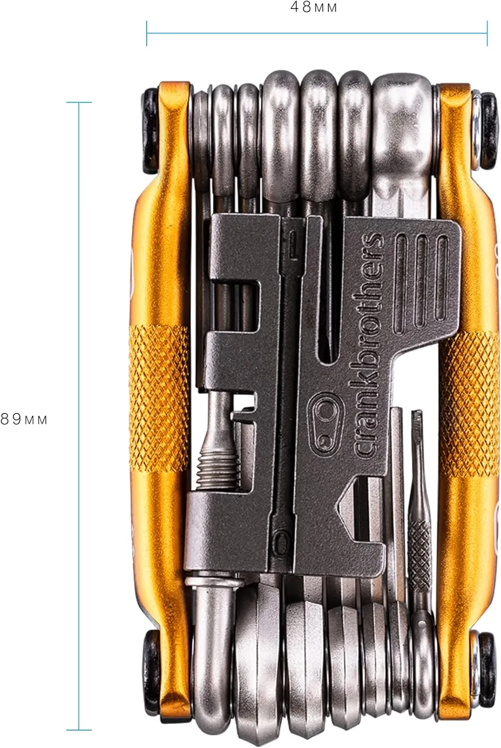 Crankbrothers M20,M-Series Bike Tool, Gold, One Size