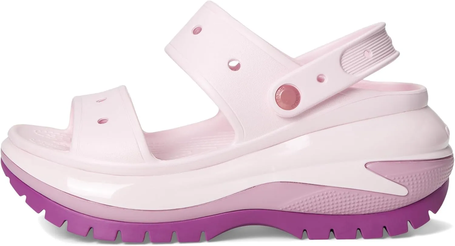Crocs Unisex-Adult Classic Mega Crush Sandal Wedge
