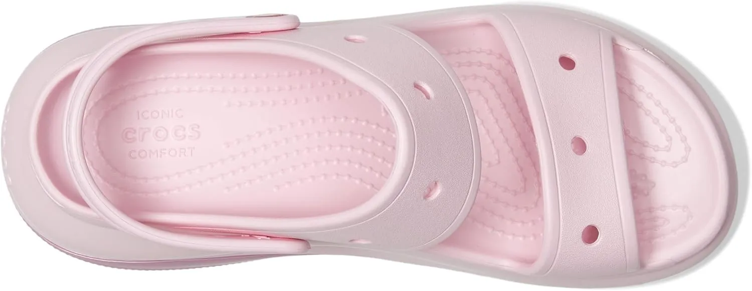 Crocs Unisex-Adult Classic Mega Crush Sandal Wedge