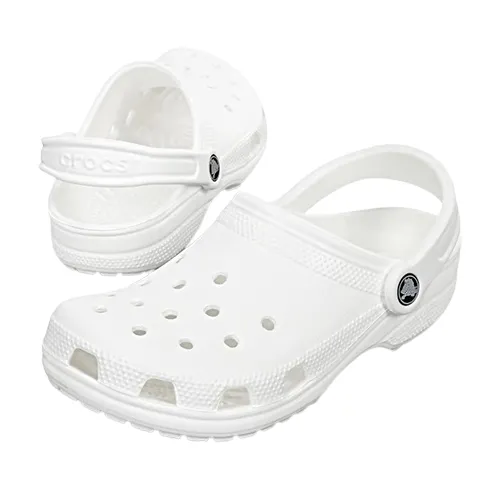 Crocs Unisex Classic Clogs - 10001 - White