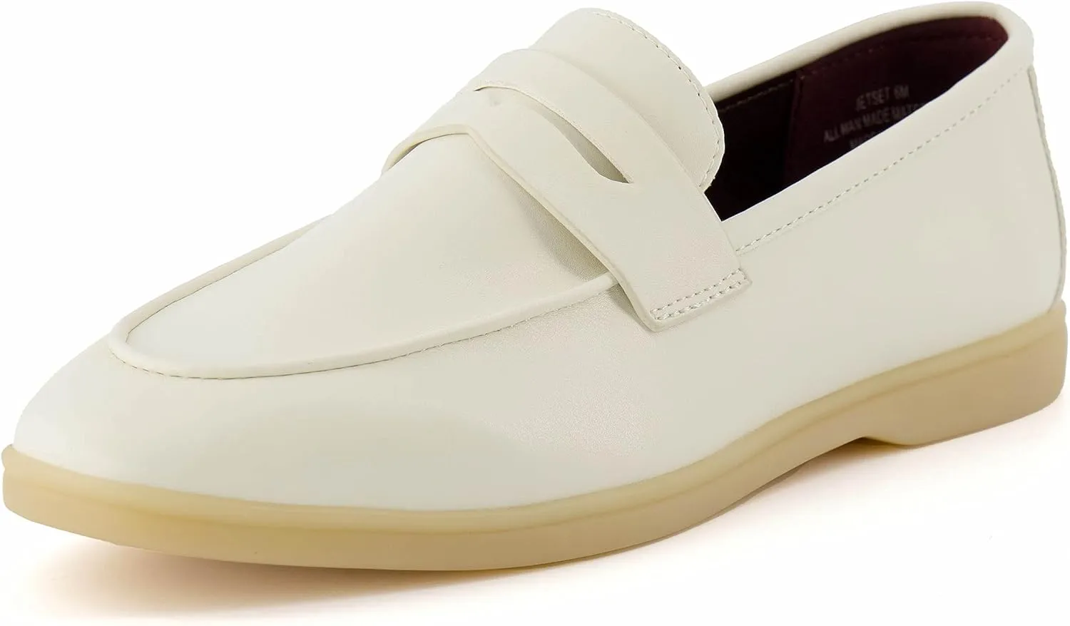 CUSHIONAIRE Women's Jetset Slip on Loafer  Memory Foam, Wide Widths Available