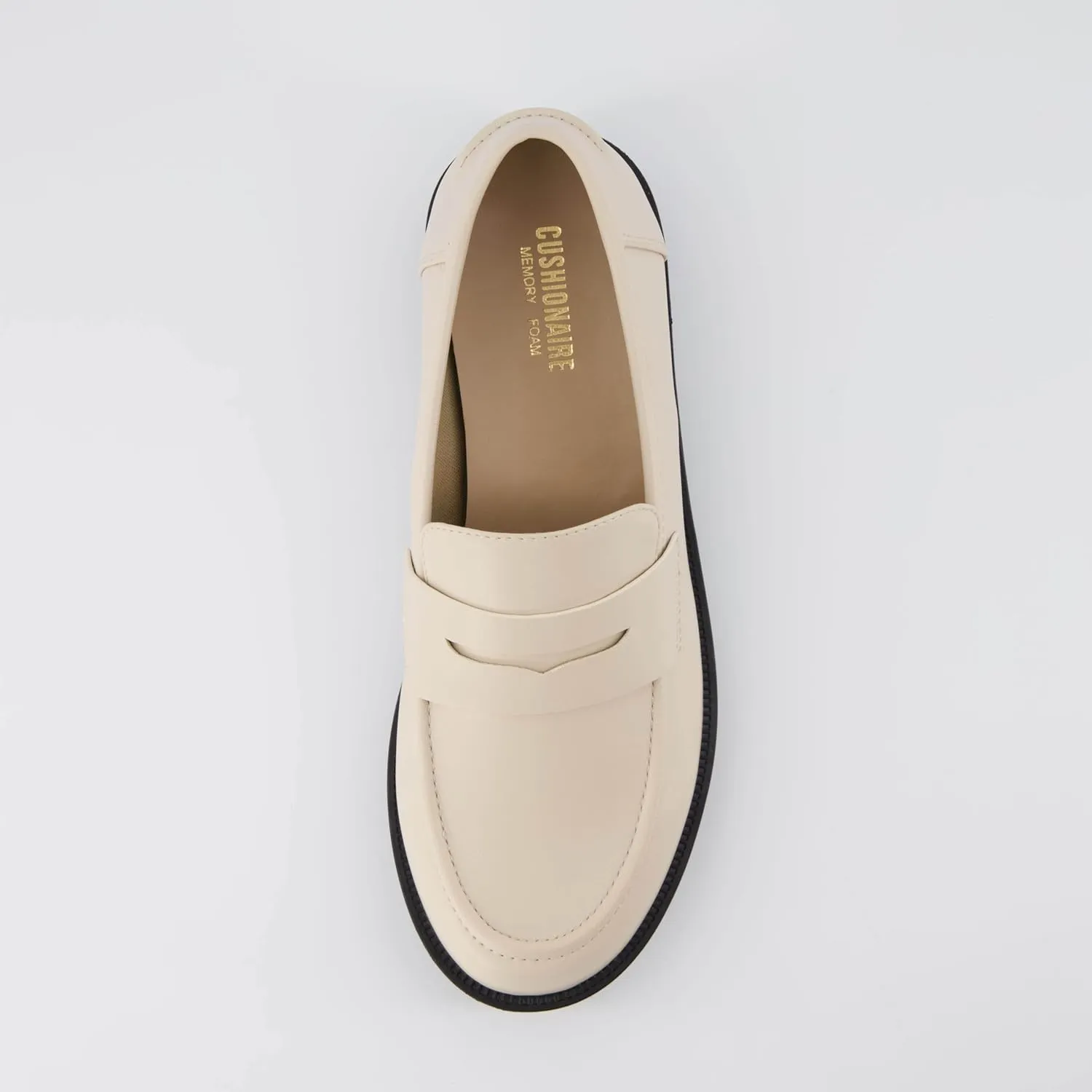 CUSHIONAIRE Women's Rizzo Slip on Loafer  Memory Foam, Wide Widths Available