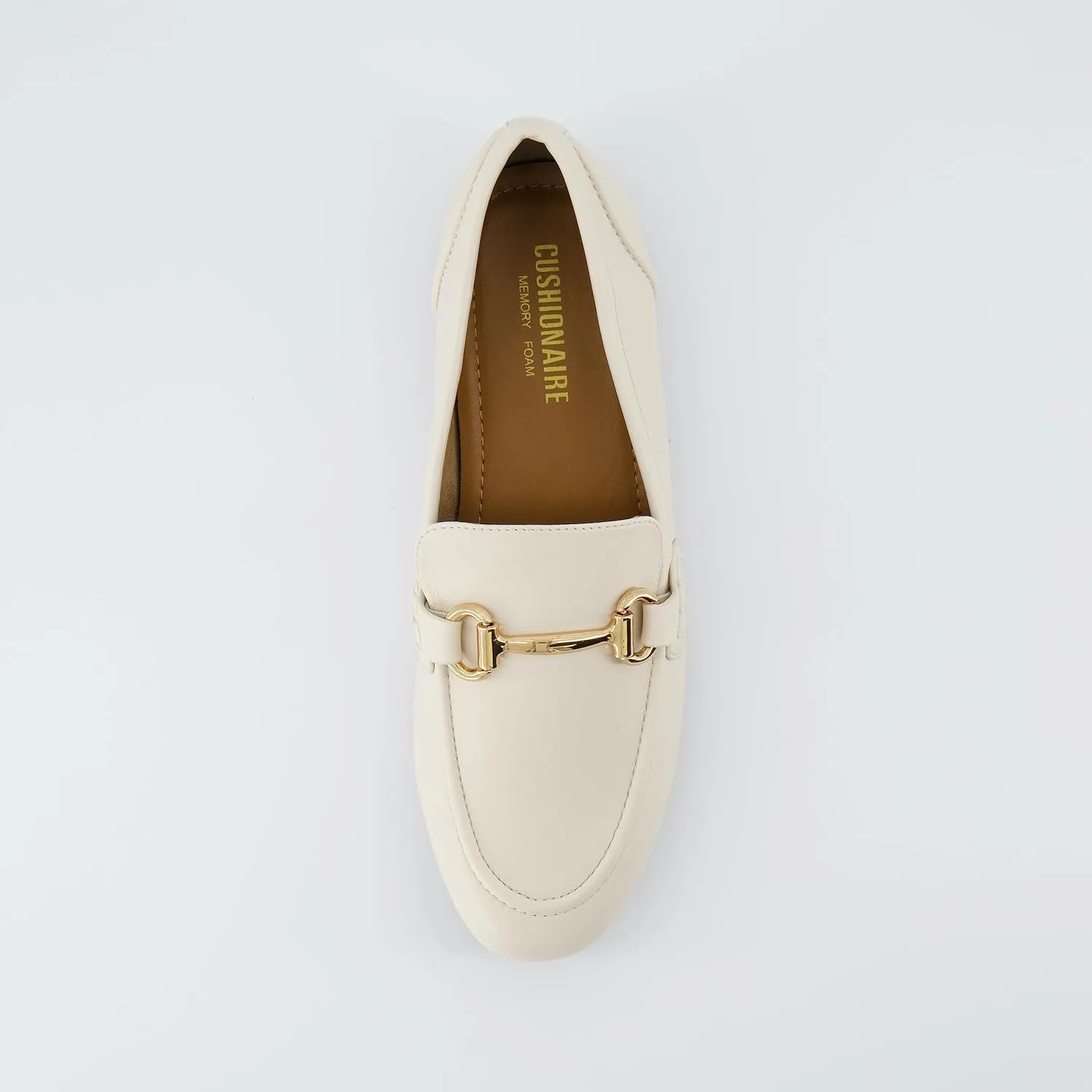 CUSHIONAIRE Women's York Slip on Loafer  Memory Foam, Wide Widths Available
