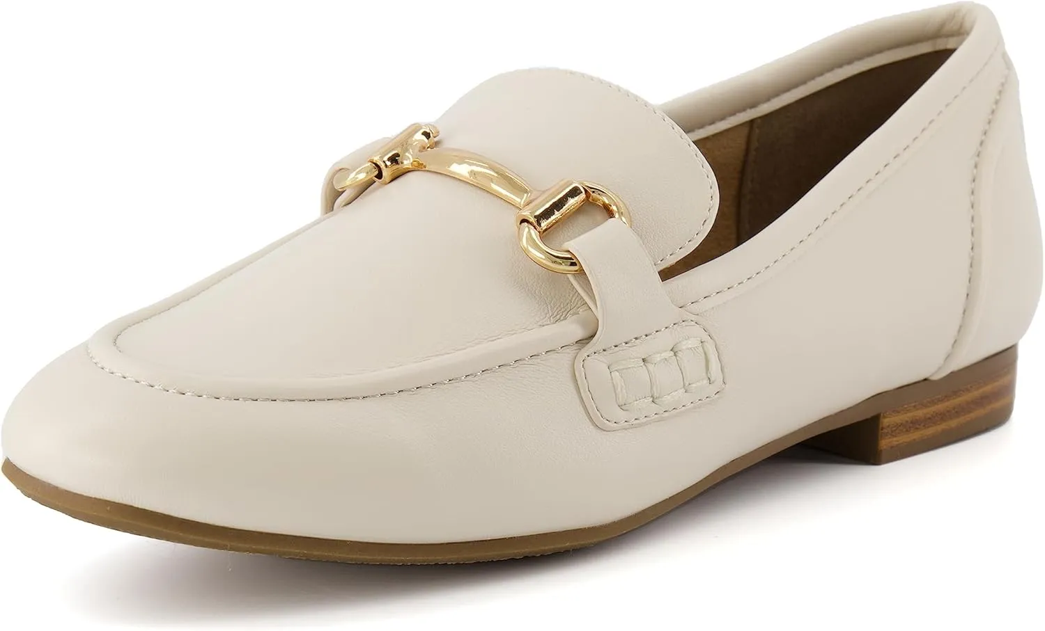 CUSHIONAIRE Women's York Slip on Loafer  Memory Foam, Wide Widths Available