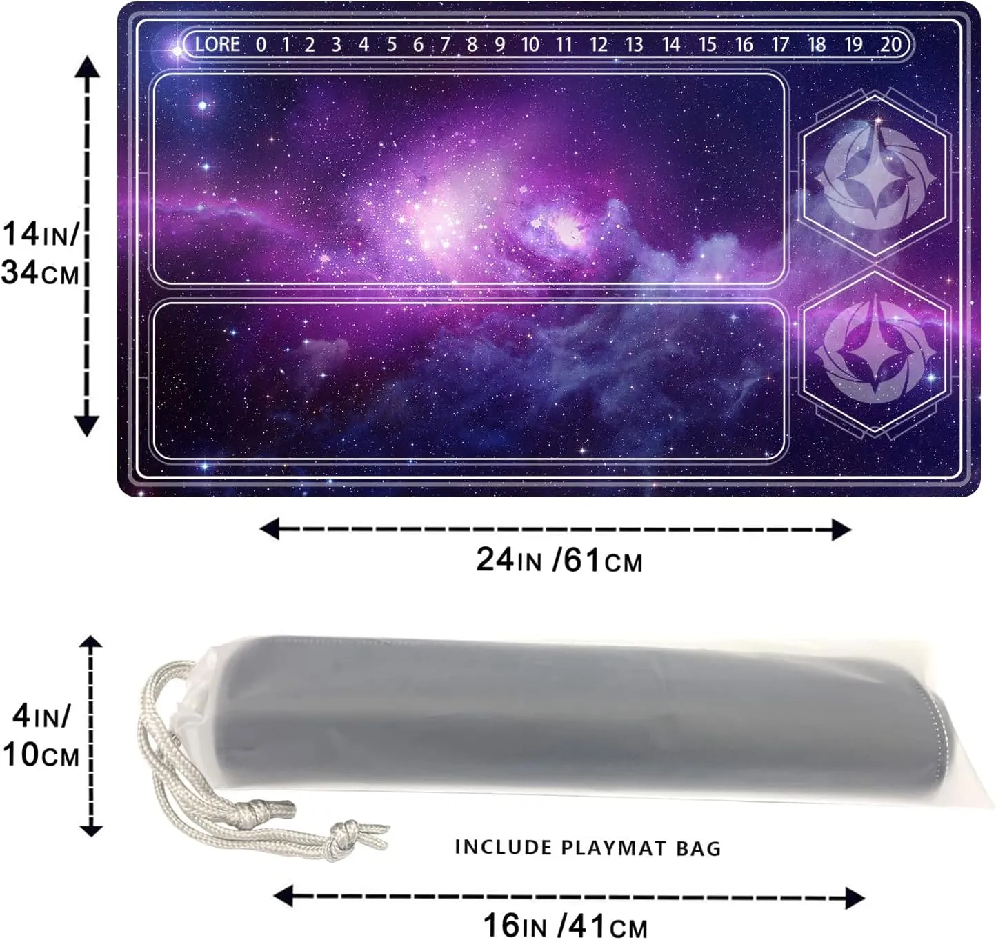 Custom Playmat Ship Next Day, Lorcana Playmat Templates Choose Your Layout & Optional Stitched Edges, Customizable Collectible Card Game Mat for Casual Play or Competiton
