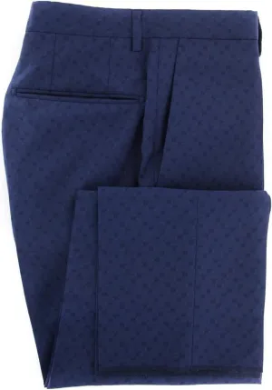 Dark Blue Solid Pants - Slim