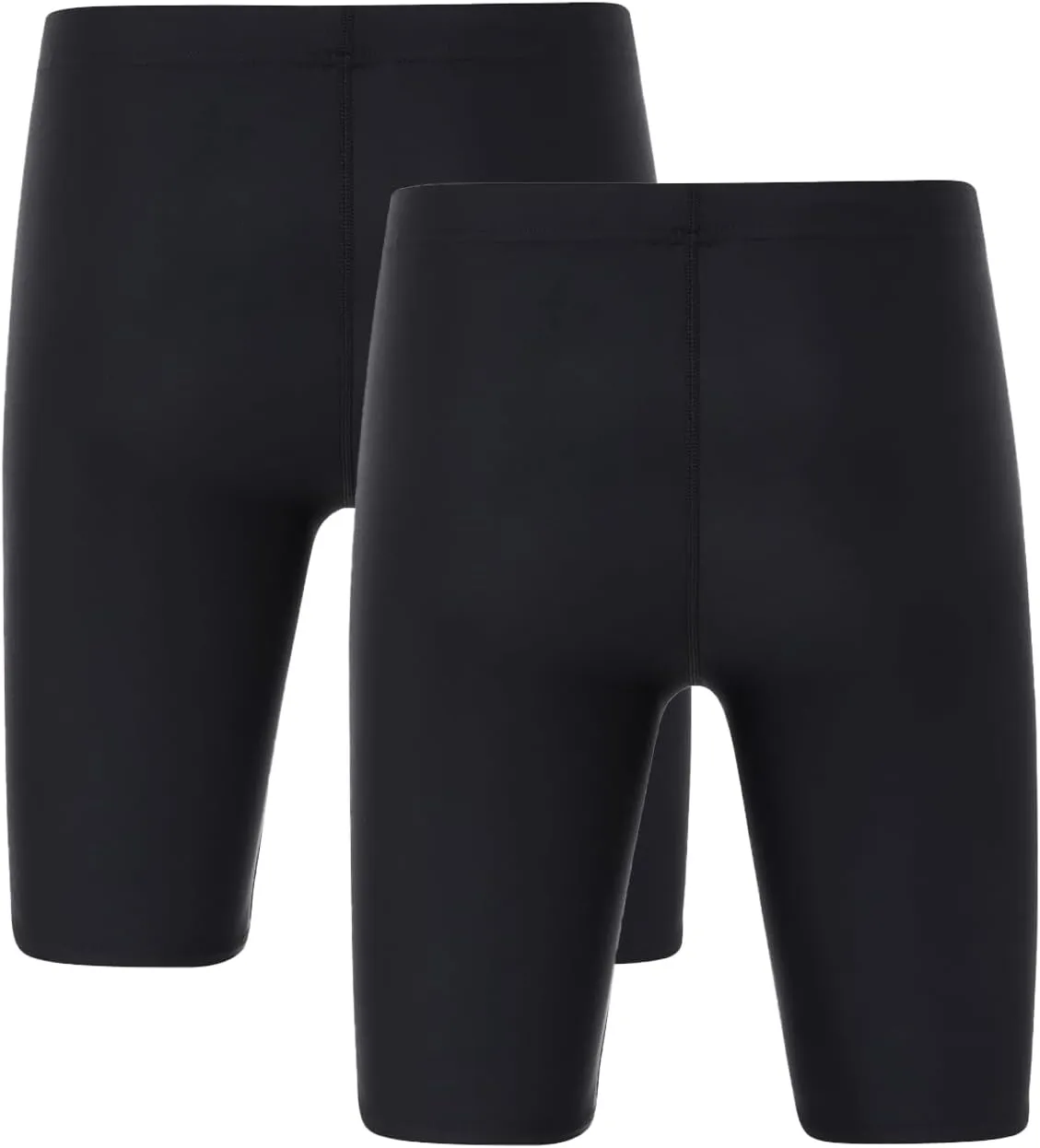DEVOROPA Boys' Swim Jammers Youth Competitive Swim Team Suit Quick Dry Athletic Swimming Shorts UPF 50 Slim/Regular/Husky Fit