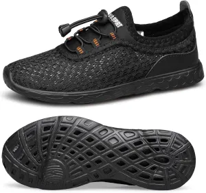 DOUSSPRT Water Shoes for Kids Boys Girls Quick Dry Beach Sports Swim Pool Aqua Shoes for Toddler/Little Kid/Big Kid