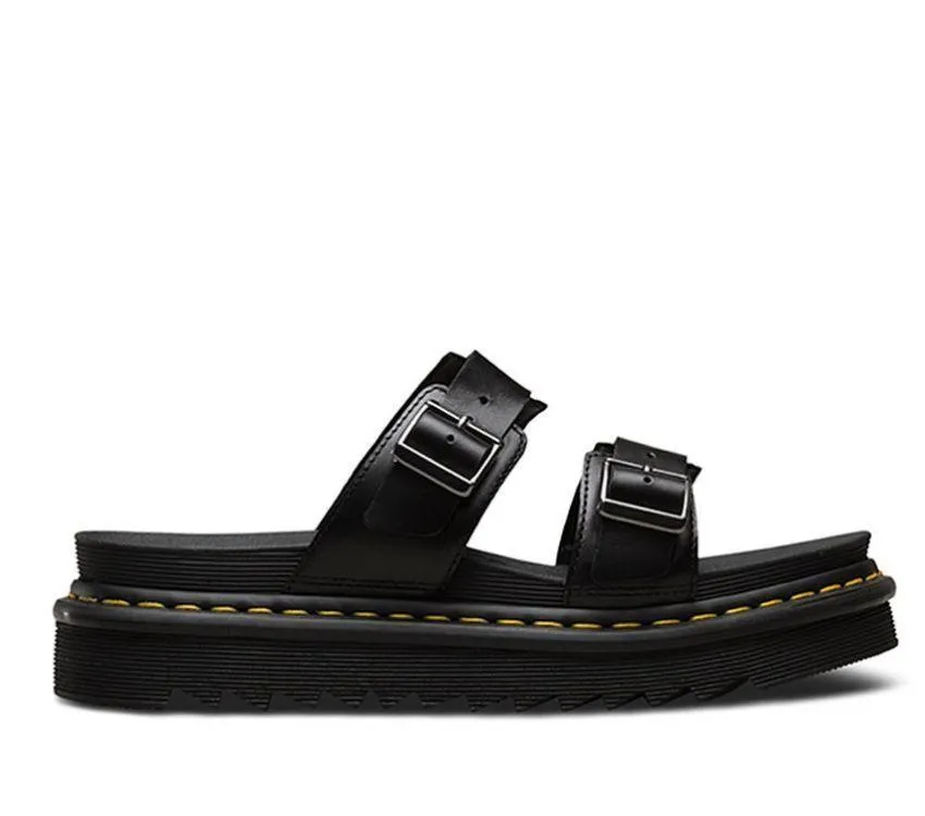 DR. MARTENS Myles Slide Sandal - Black Brando