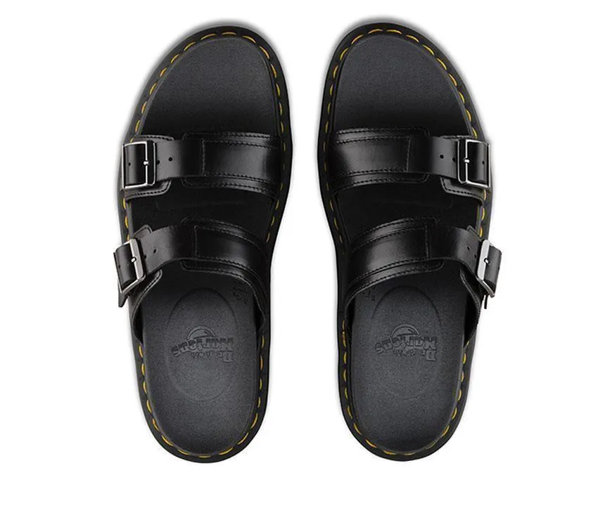 DR. MARTENS Myles Slide Sandal - Black Brando