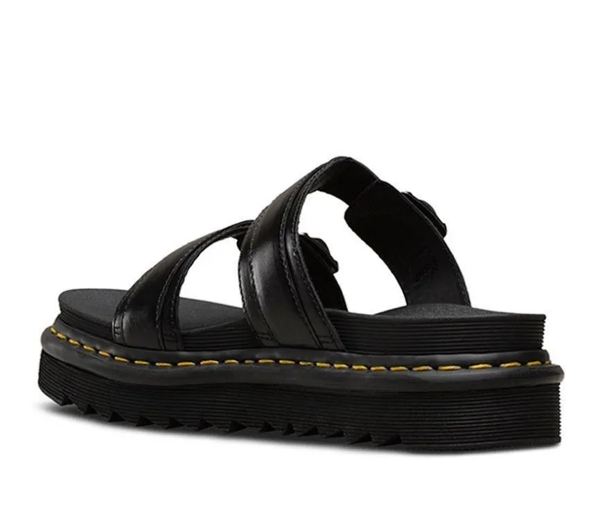 DR. MARTENS Myles Slide Sandal - Black Brando