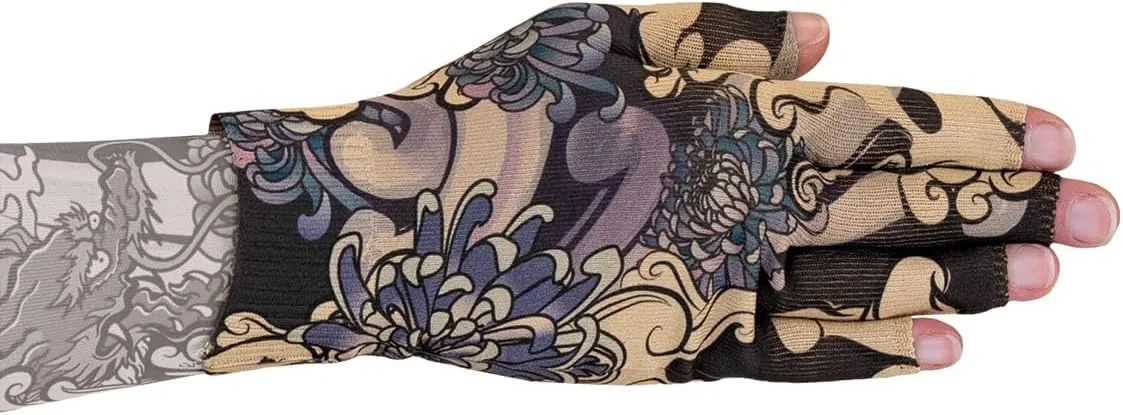Dragon Lair Beige Medical Graduated Compression Glove for Lymphedema