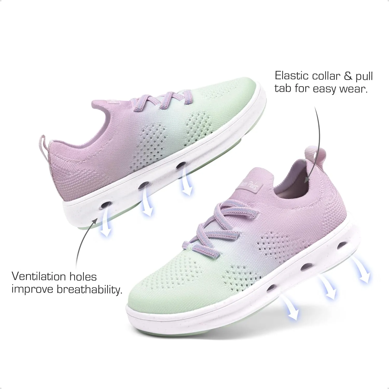 DREAM PAIRS Boys Girls Sneakers Kids Slip on Summer Quick Dry Lightweight Aqua Water Shoes