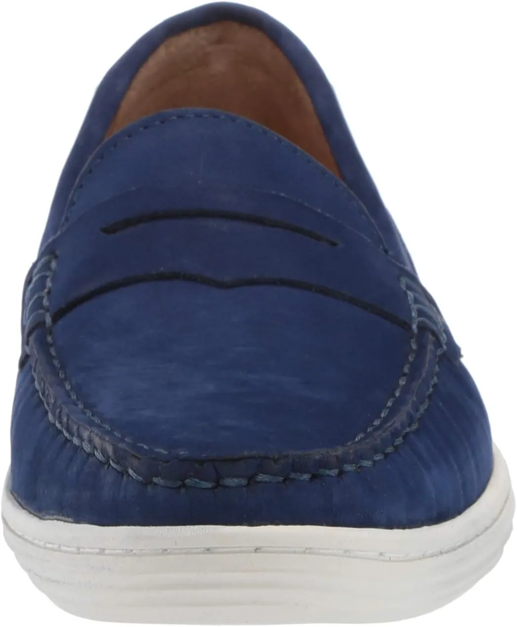 Driver Club USA Unisex-Child Leather Casual Comfort Slip on Moccasin Penny Loafer Driving Style