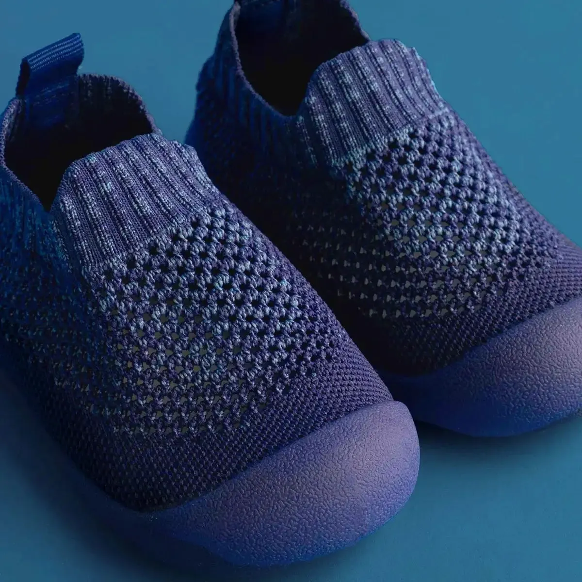 Duckies Slip-On Indigo Fleck