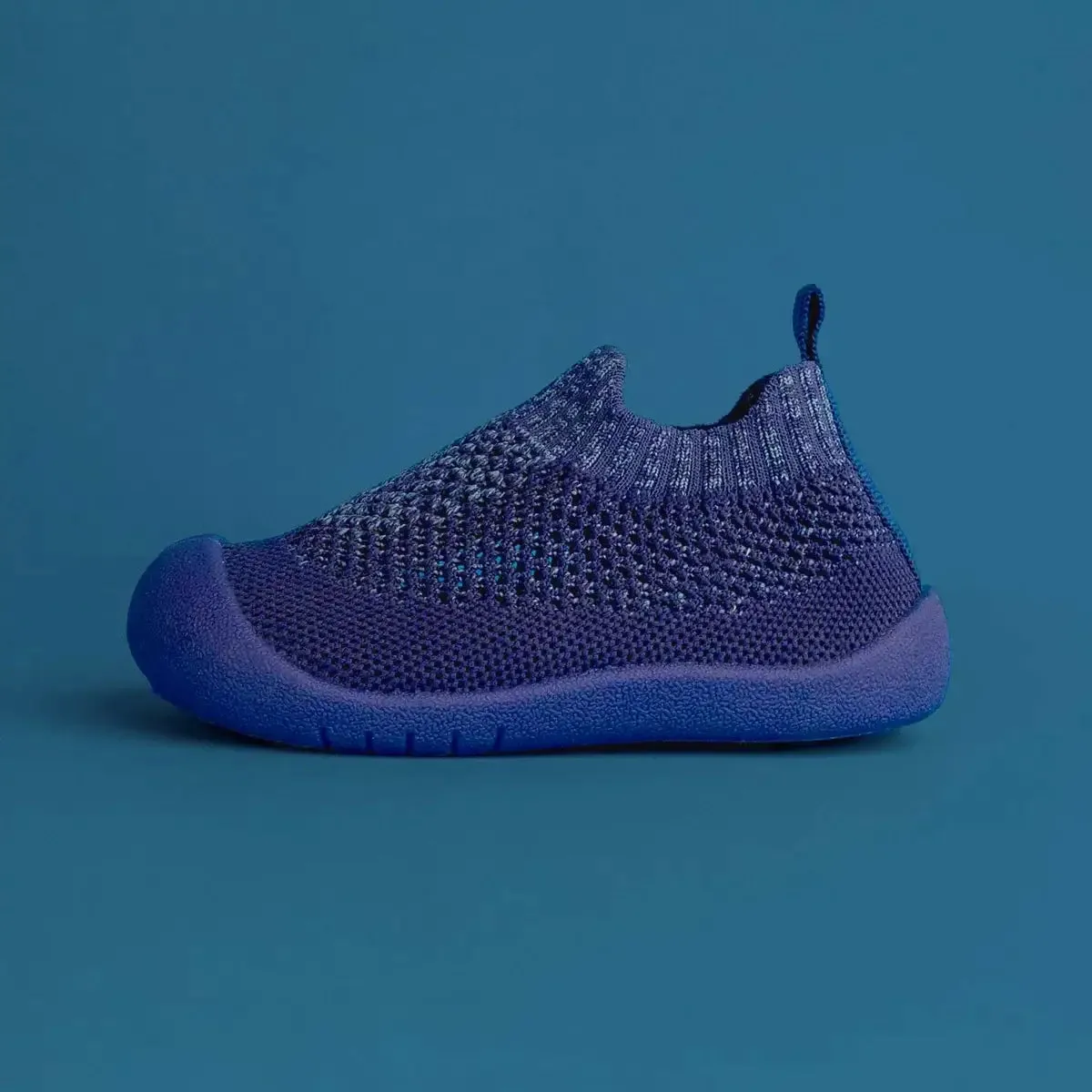 Duckies Slip-On Indigo Fleck
