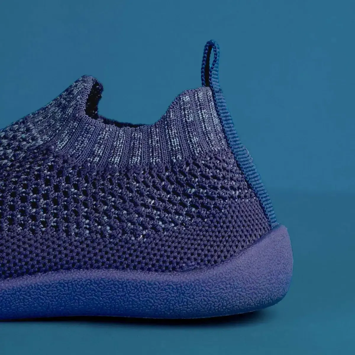 Duckies Slip-On Indigo Fleck