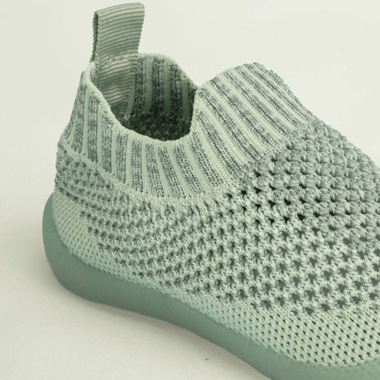 Duckies Slip-On Sage Fleck