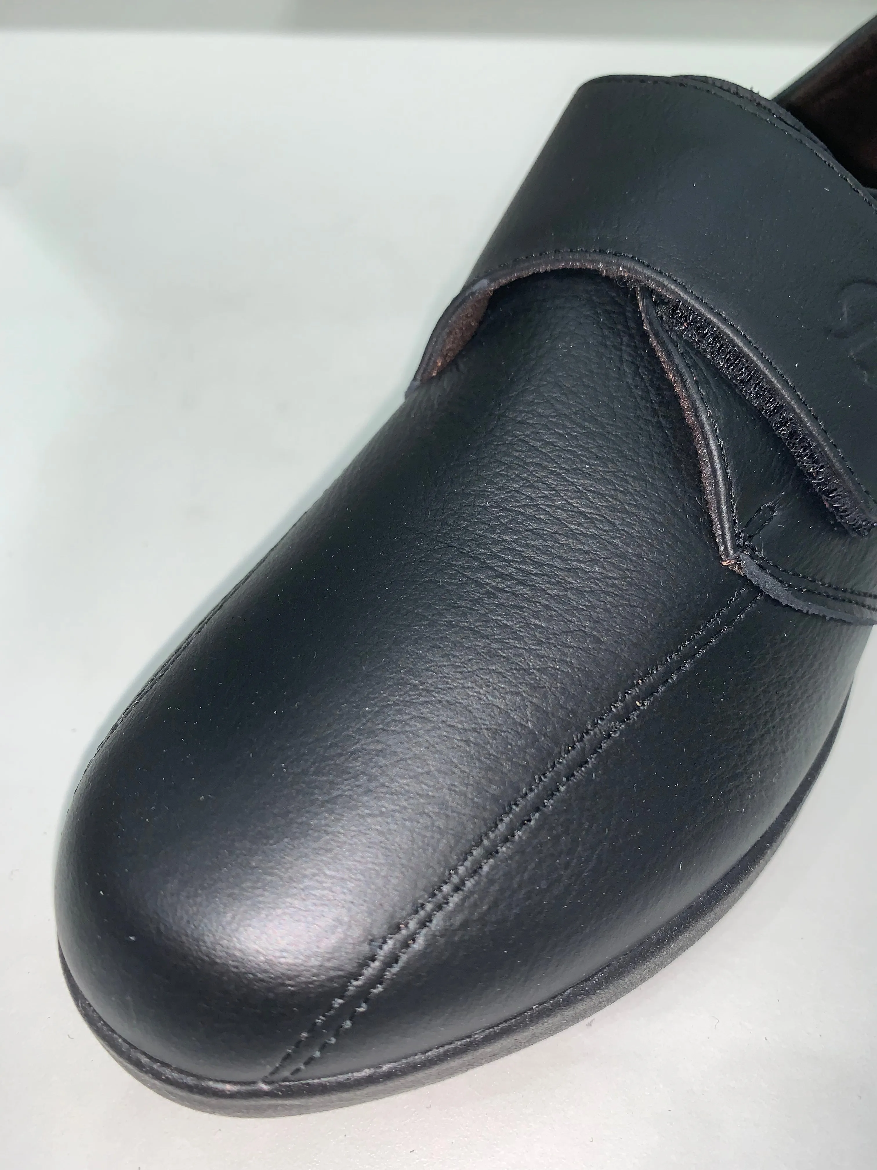 EASY LEATHER SLIPON VELCRO