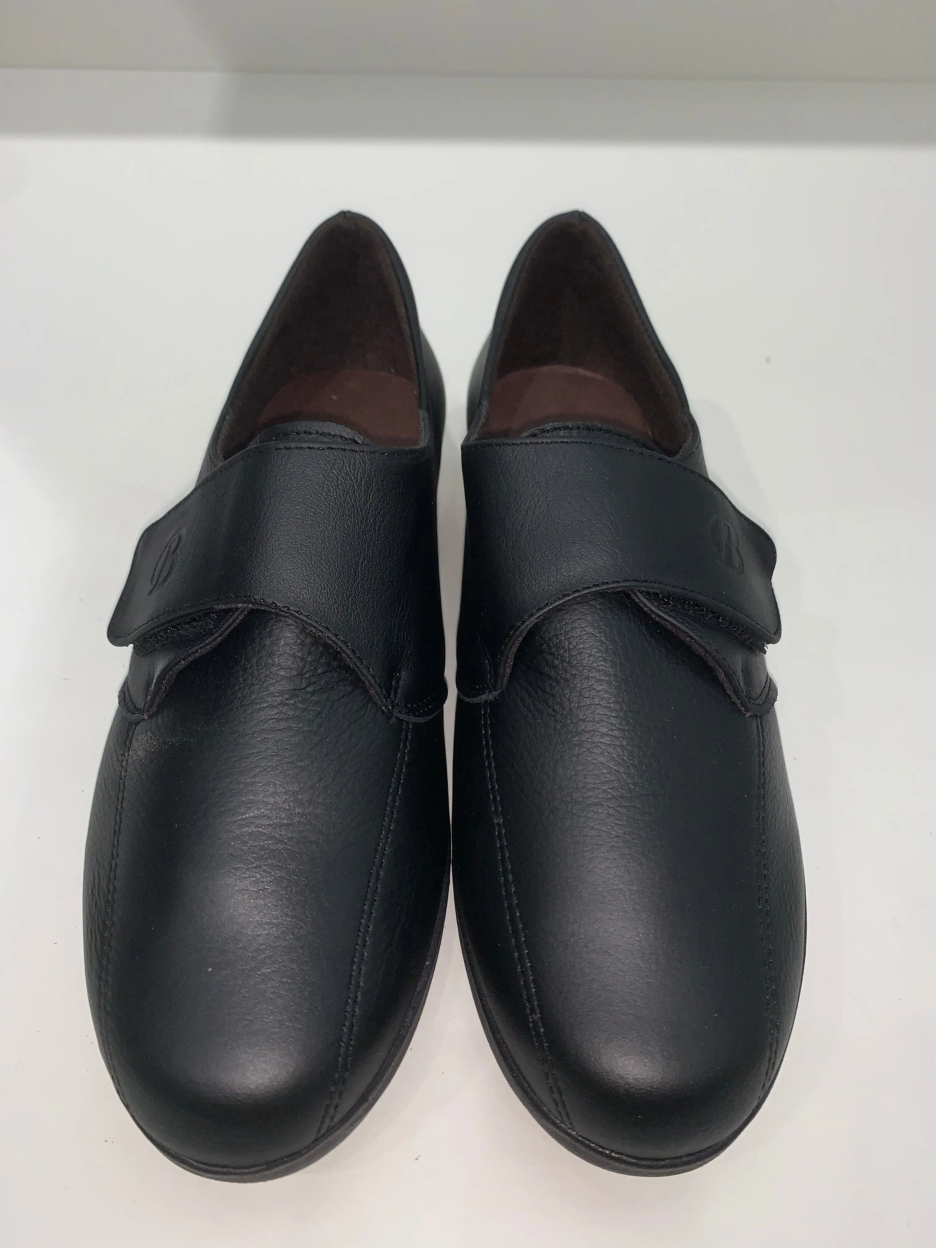 EASY LEATHER SLIPON VELCRO