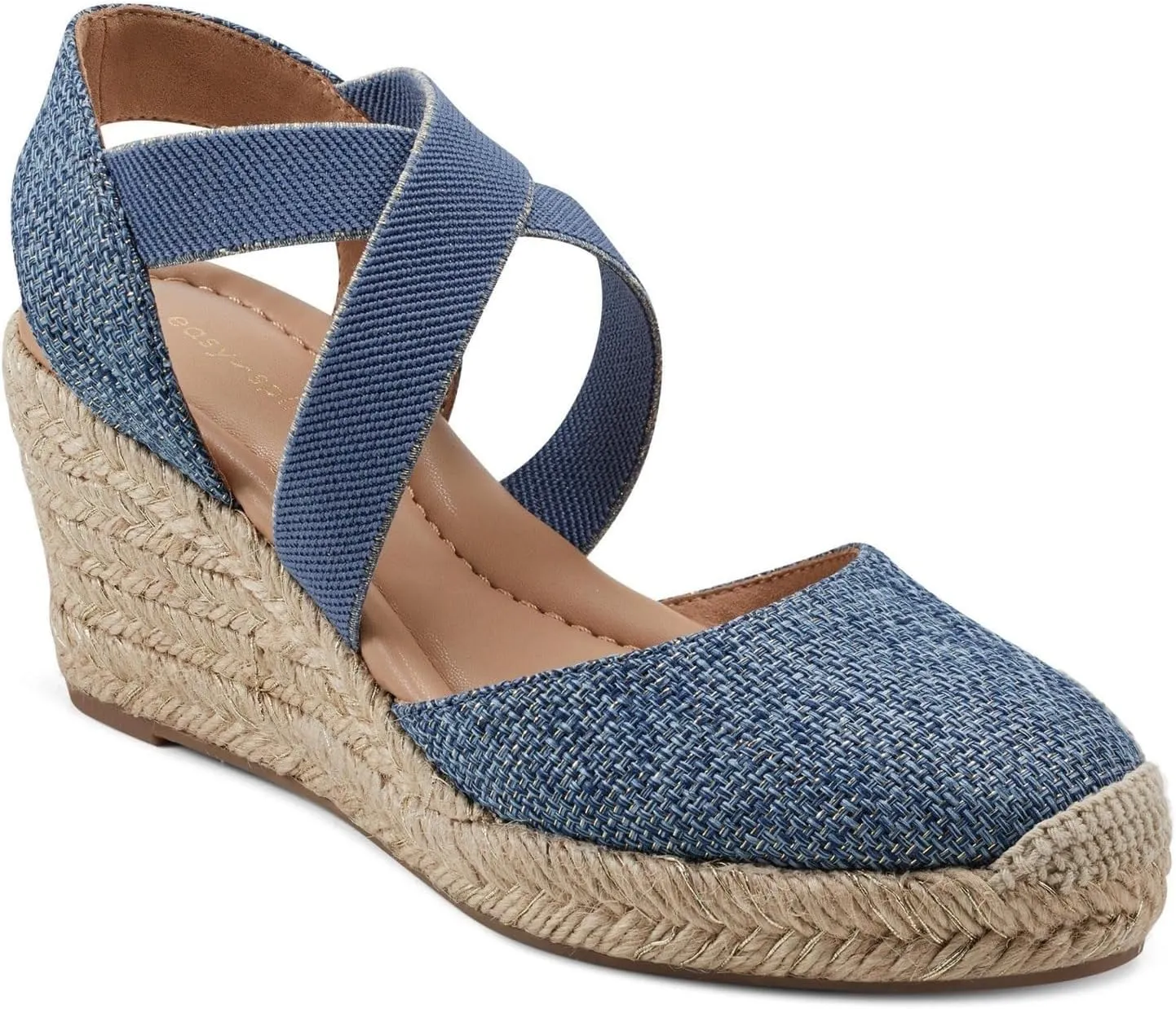 Easy Spirit Women's Meza Espadrille Wedge Sandal
