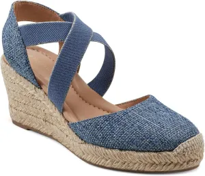 Easy Spirit Women's Meza Espadrille Wedge Sandal