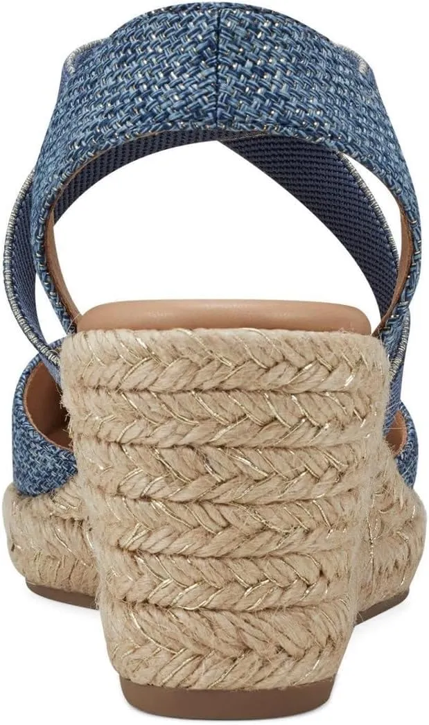 Easy Spirit Women's Meza Espadrille Wedge Sandal