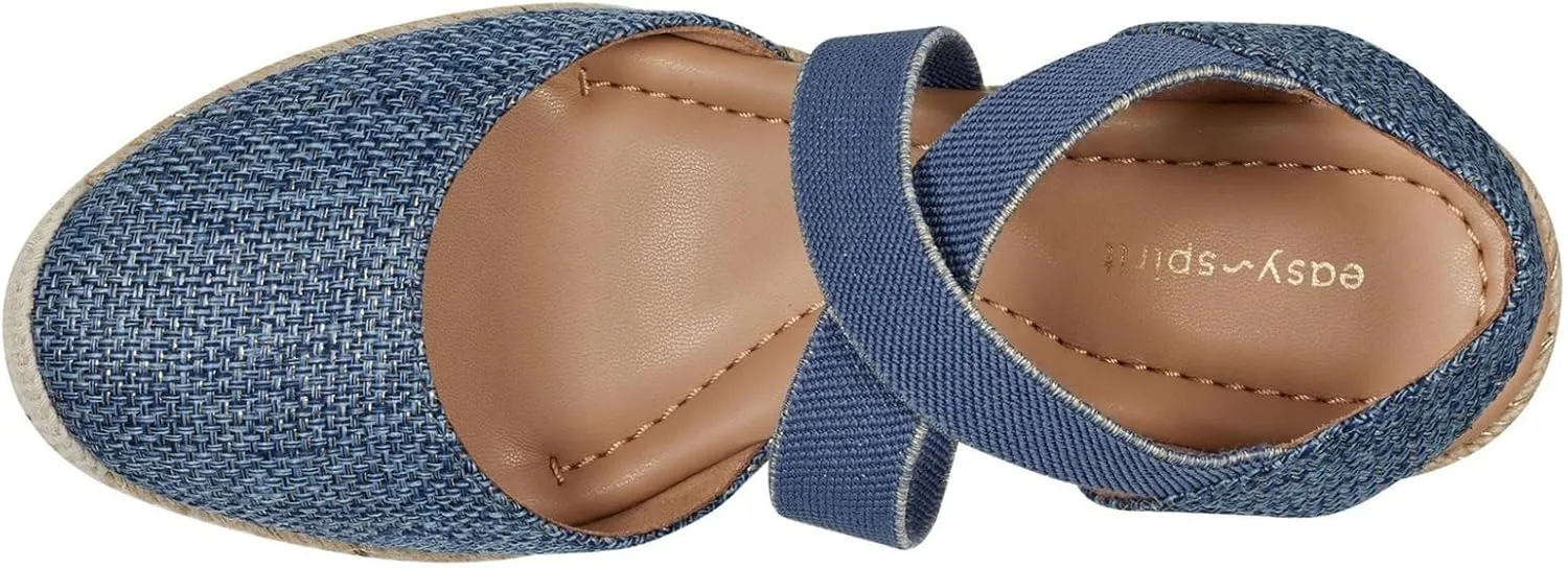 Easy Spirit Women's Meza Espadrille Wedge Sandal