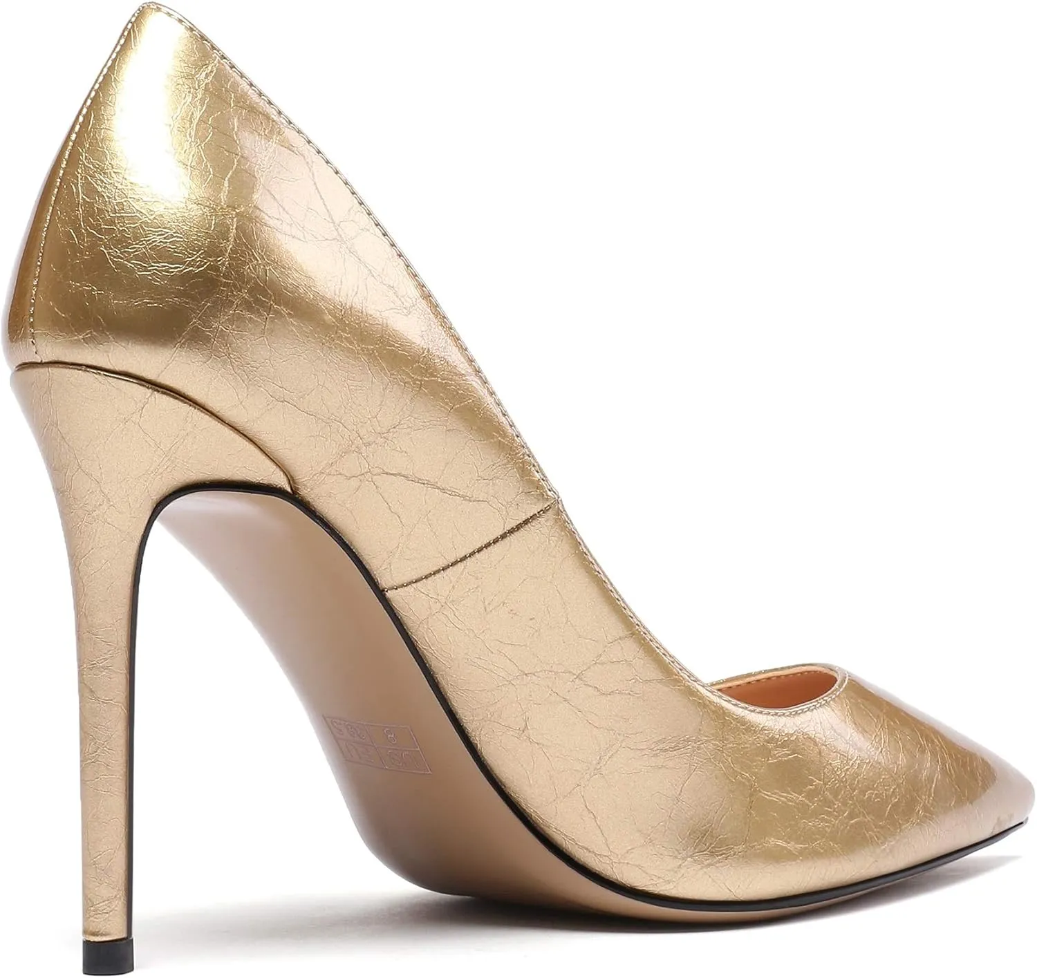 Eldof Women's Classic Dress Pumps Shoes, Sexy Pointed Toe 4" Stiletto High Heels, Office Formal Slip On Size 5-13