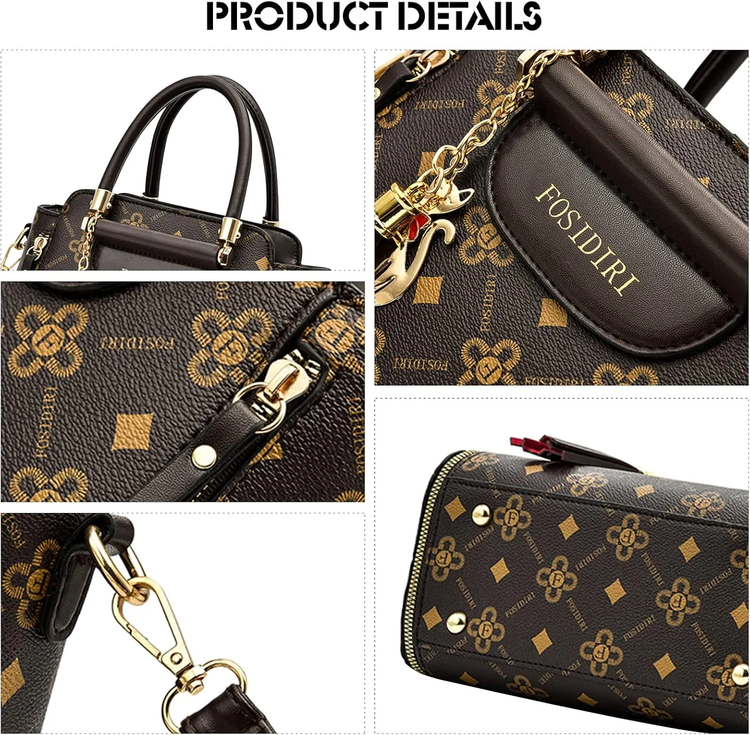 Ergocar 2022 New Women's Tote Handbags with Tassel Pendant, Fashion Vintage Tote Bag, Elegant Top-Handle Bag Boston Bag