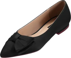 ERIJUNOR Wedding Flats Comfortable Flat Shoes for Women Closed Toe Wide Width Evening Party Dress Shoes
