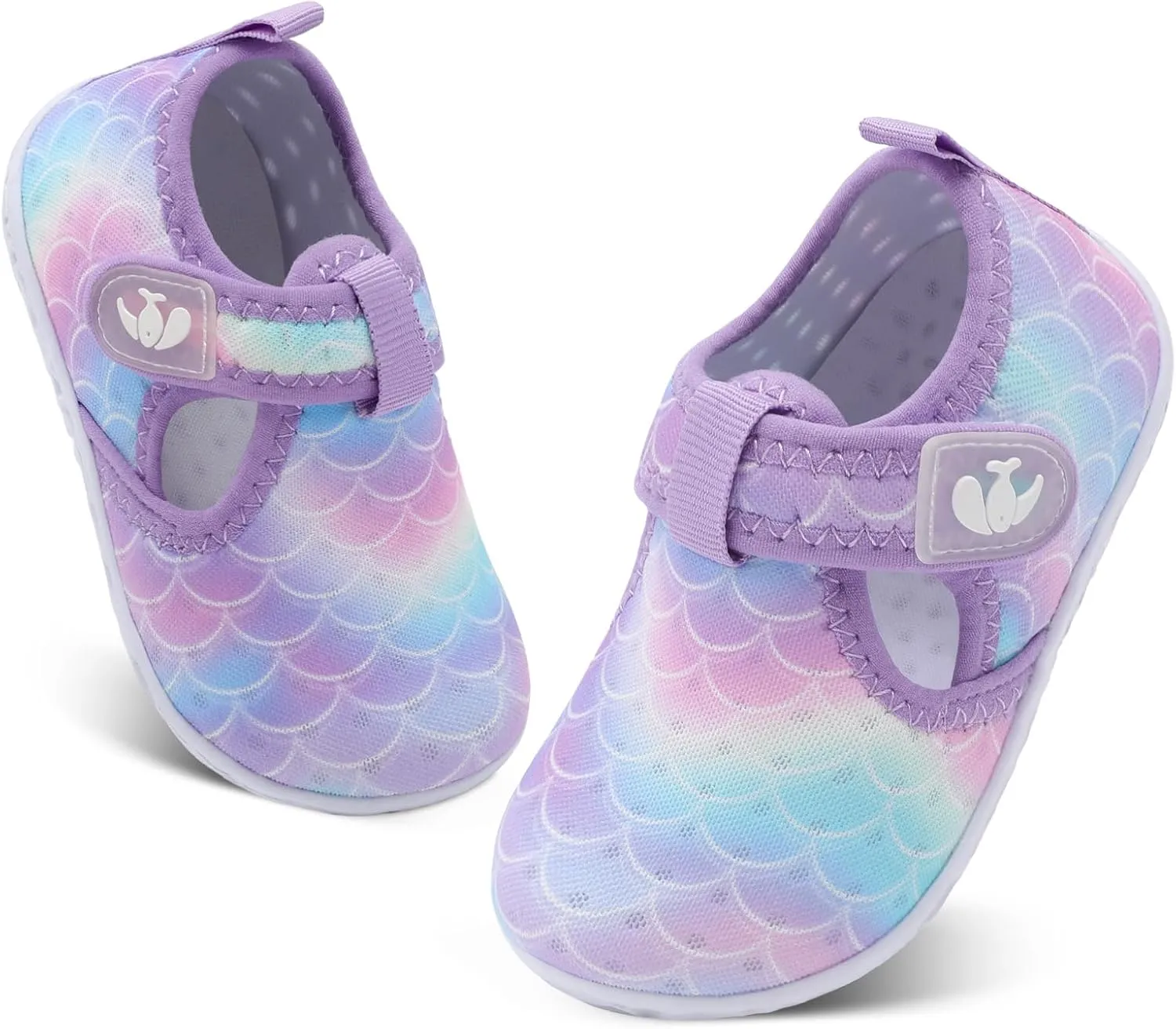 FEETCITY Boys Girls Water Shoes Kids Aqua Socks Quick Dry Barefoot for Beach Swimming Pool