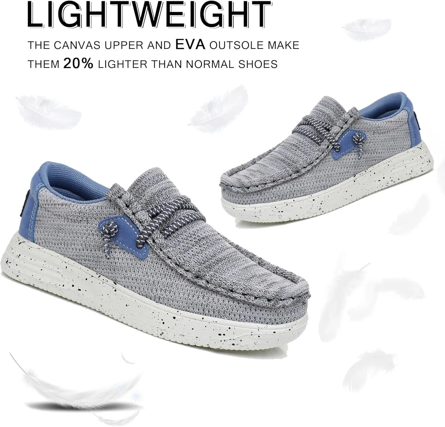 Felabo Boys & Girls Slip-On Loafers – Lightweight, Breathable & Comfortable Casual Shoes, Easy Wear (Toddler/Little Kid/Big Kid)