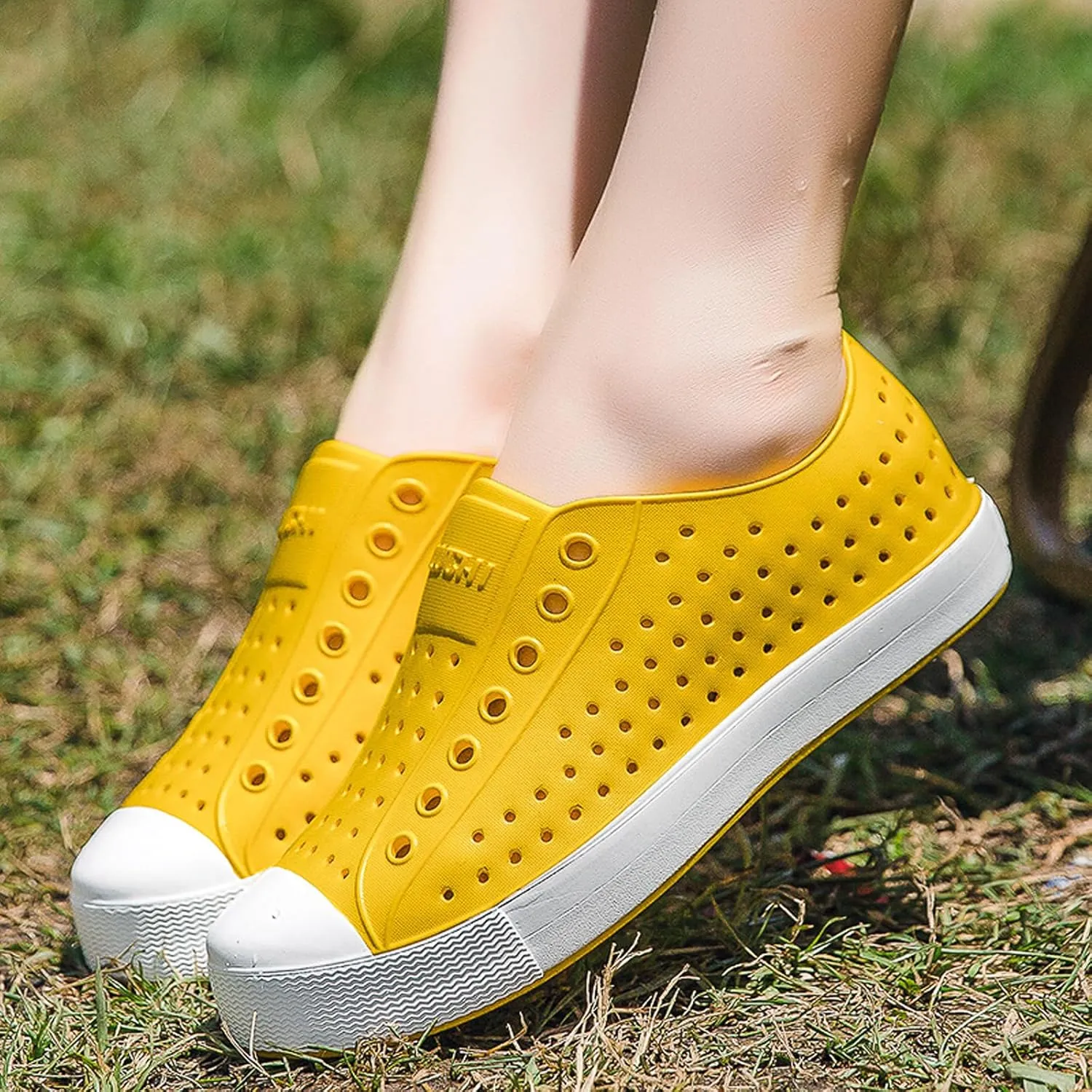 FLIOZY Waterproof Garden Clogs for Men and Women - Lightweight Breathable EVA Slip-On Shoes - Comfortable Non-Slip Casual Footwear for Outdoor, Beach, Everyday Wear