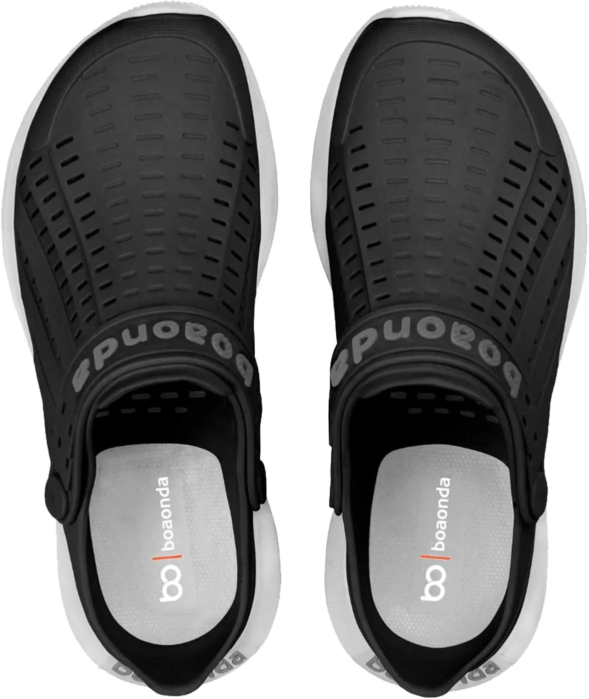 Flow Men Garden Clogs - Comfortable Recovery Shoes, Lightweight Waterproof Clogs, Sporty Style Slip-On, Breathable Quick-Dry Beach & Outdoor Water Sports Slippers
