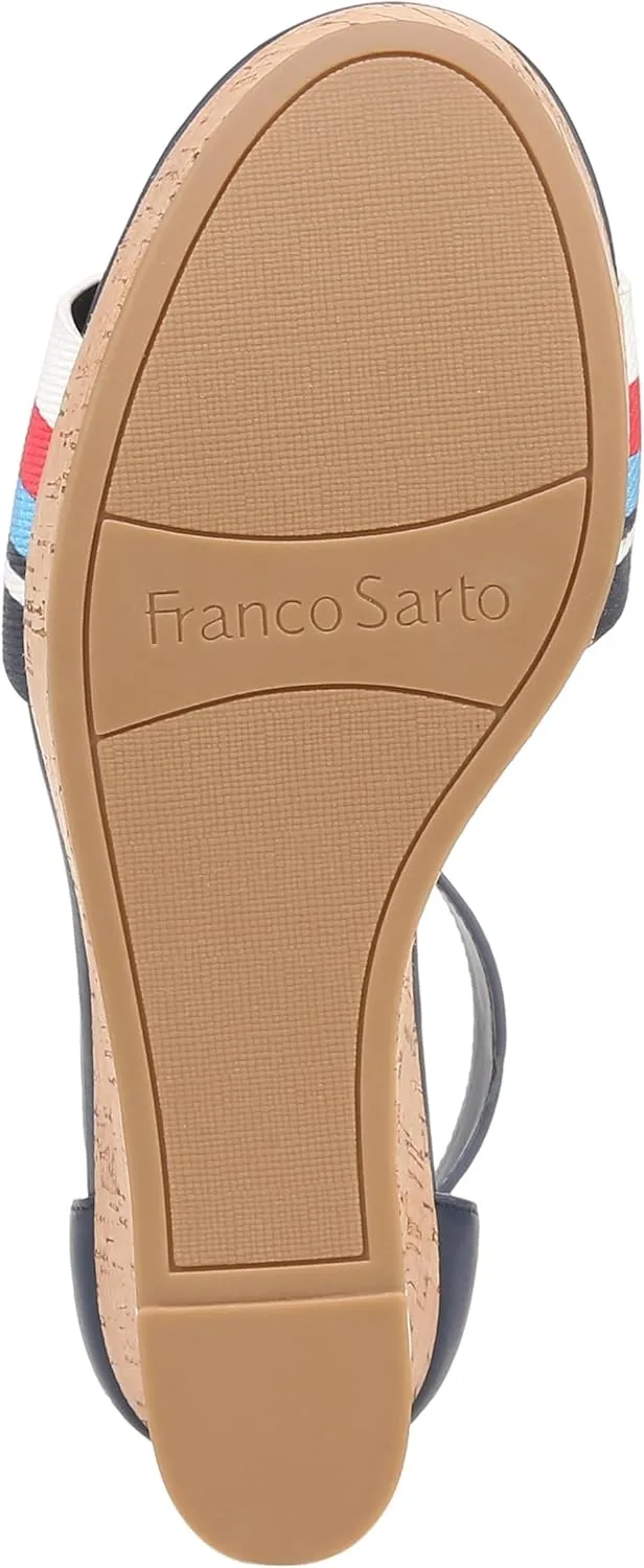 Franco Sarto Women's Clemens Cork Wedge Sandal