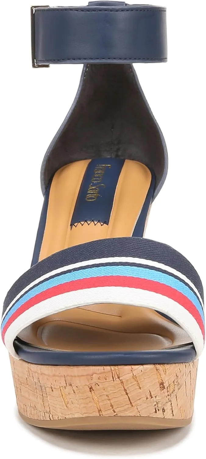 Franco Sarto Women's Clemens Cork Wedge Sandal