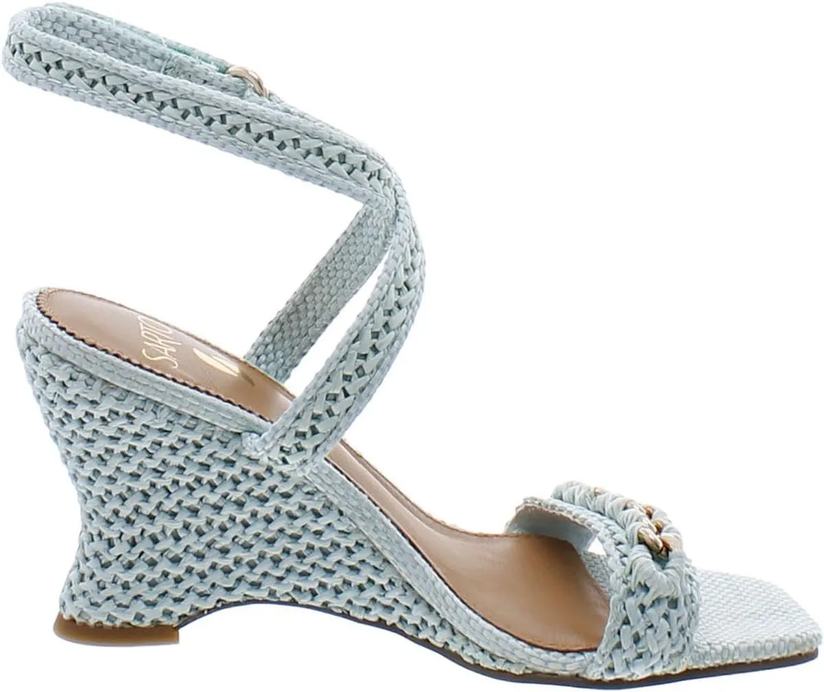 Franco Sarto Women's Frita Ankle Strap Wedge Sandal