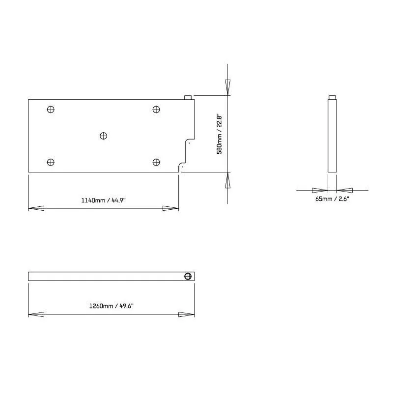 Front Runner Upright Water Tank / Flat