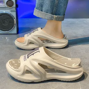 Funky Lightweight Plus-Size Slip-On Slippers