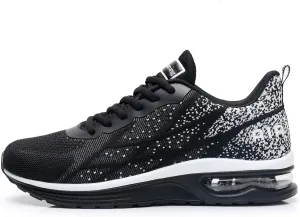 GANNOU Men's Athletic Running Shoes Fashion Sport Gym Jogging Tennis Fitness Sneaker (US 7-12.5)
