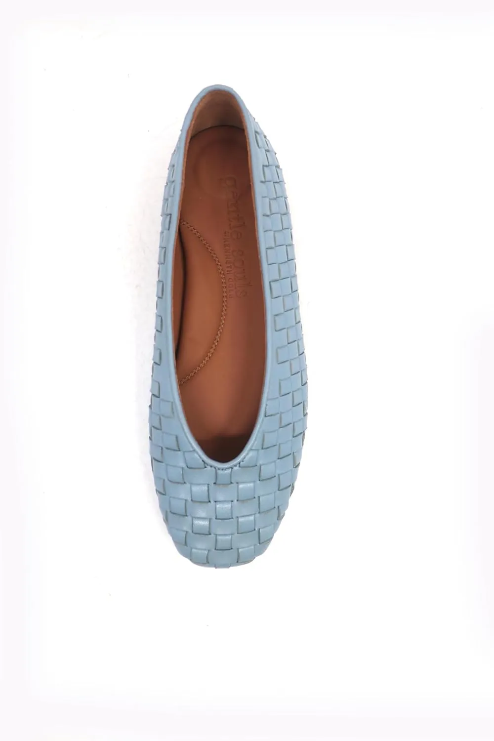 Gentle Souls by Kenneth Cole Women's Willow Woven Ballet Flat