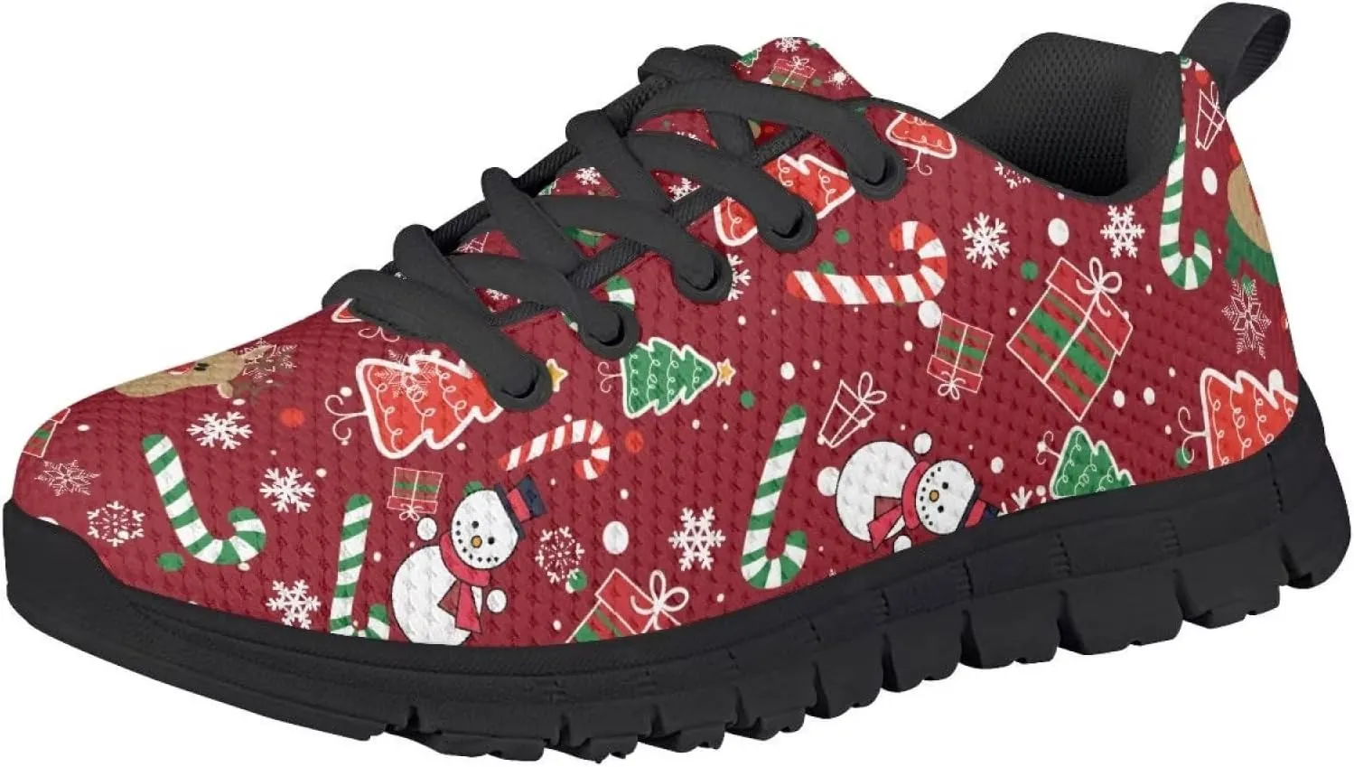 Gomyblomy Kids Running Shoes Boys Girls Tennis Shoes Lightweight Breathable Athletic Shoes Lace Up Flat Sneakers