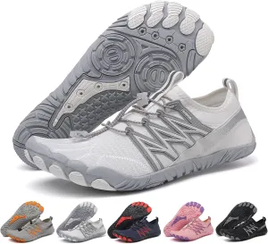 GUNIYIFS Walking Water Shoes Men Hike Barefoot Shoes Women Wide Toe Box Non-Slip Quick Dry Breathable Outdoor Athletic Footwear Beach