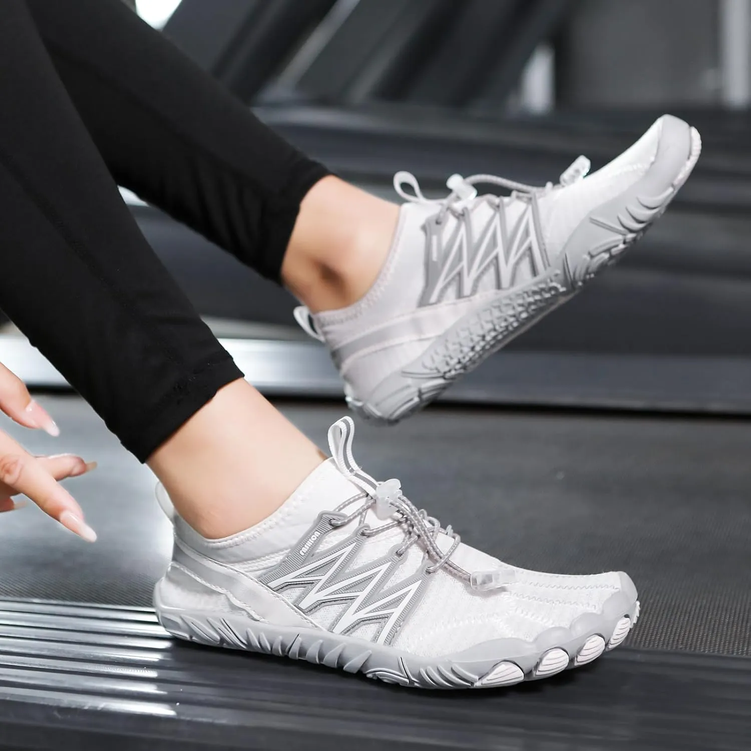 GUNIYIFS Walking Water Shoes Men Hike Barefoot Shoes Women Wide Toe Box Non-Slip Quick Dry Breathable Outdoor Athletic Footwear Beach